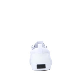 Supra Mens FLOW White/white/Gum Low Top Shoes | CA-52474